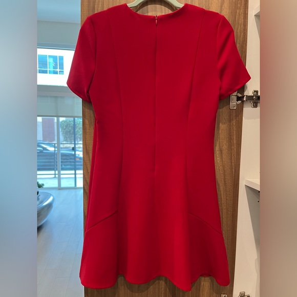 Red business casual dress - Picture 4 of 6